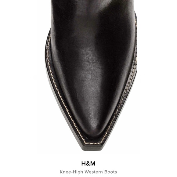 H&M STUDIO AW16 Knee-High Western Boots - Picture 5 of 16